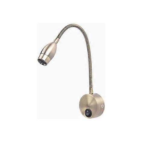 Flexible Wandleseleuchte/Nachttischlampe mit Schalter, 1 x 3 W CREE 3000 K MY-B032