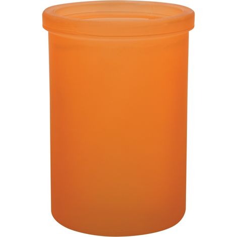 Vaso de cristal YOKO Misty Orange Spirella (1/3)