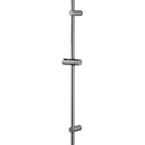 Sapho Minimal - Barre de douche avec support coulissant, 700 mm, inox MI001 (1/2)