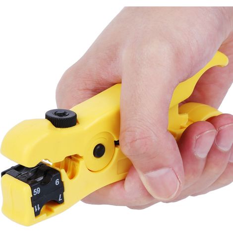 HT-352 Abisolierzange 120 mm (4,7 Zoll) – Multifunktions-Koaxialkabelabisolierzange (1/5)