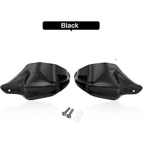 Protège-mains noirs pour BMW R 1200 GS (à partir de 2013), LC Adventure, R1200 GS et R1200 GS Adventure. Protection de pare-brise incluse. (1/5)