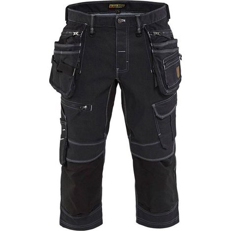 Pantaloni corti da lavoro X1900 artigianale Stretch 2D 1991 - Nero M - FR(44) - SE(C50) - Standard (1/4)