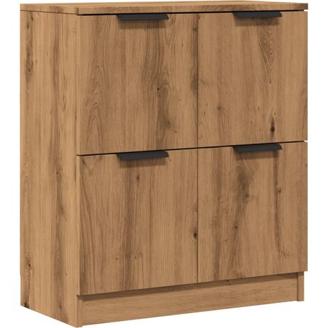 Credenza buffet cassettiera mobile contenitore organizer cucina soggiorno stanza dei bricolage 60 x 30 x 70 cm derivati del legno marrone 020030811