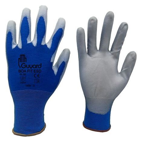 Gants GUYARD BOA FIT ESD, Taille 6, 10 Paires, Gris ( Prix pour Paquet de 10 Paires )