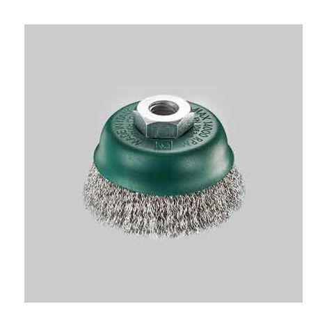 Spazzola a tazza inox sit diametro 80 mm