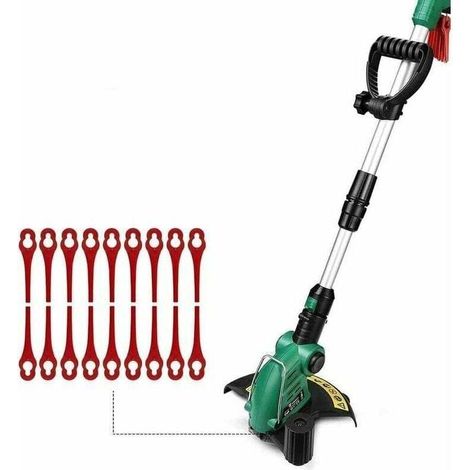 Lot de 100 lames de rechange pour tondeuse Florabest LIDL FRTA 20 A1, FAT 18B2, FAT 18B3 (1/4)