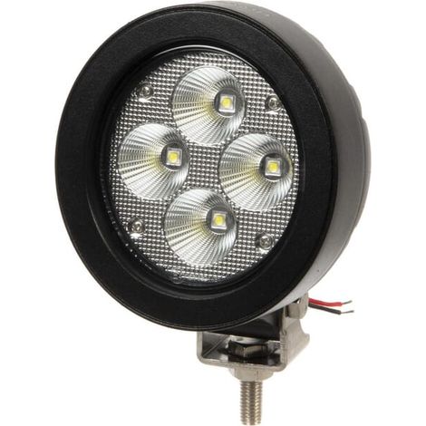 LED-Arbeitsleuchte für John Deere, Fendt, rund, 40 W, 3800 lm, 10/30 V, diffuses Licht, 4 LEDs, Kramp LA10416 (1/5)