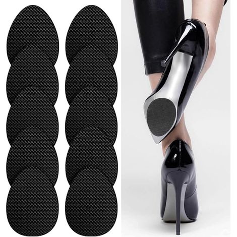 Patins antidérapants chaussures 10 pièces semelles auto-adhésives pour femmes hommes (1/5)