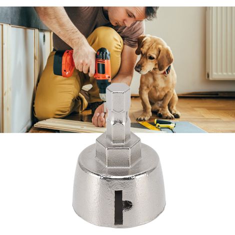 Outil d'ébavurage pour forets, outil de chanfreinage extérieur pour trous de forets de 3,2 à 19 mm (1/8" à 3/4"), accessoire d'outillage (1/5)