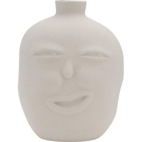 Vase Décoratif Visage en Céramique Style Nordique Artistique (1/5)