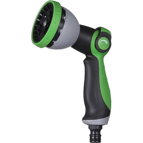 pistolet Arrosage Jardin, Pistolet D'arrosage 10 Modes D'arrosage, Pistolet Haute Pression Pour Tuyau Arrosage Pour Le Nettoyage De Voiture, L'ar (1/5)