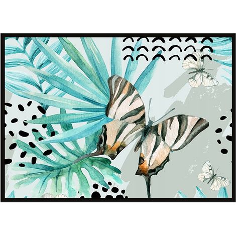 Póster con marco 53x73 cm Mariposa P1005 (1/3)