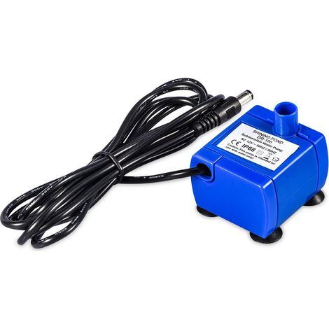 Pompe fontaine submersible silencieuse 12V compatible avec fontaine YOUTHINK et céramique, câble 1,8m, faible consommation (1/5)