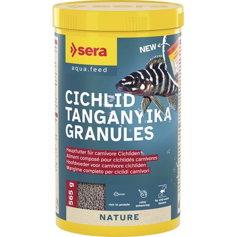 Sera Fischfutter Cichlid Tanganyika Granules 1 L Fischfutter