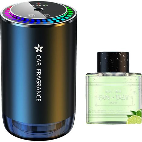 Diffuseur d'huiles essentielles portable, diffuseur d'huiles essentielles intelligent pour voiture, diffuseur désodorisant pour voiture, diffuseur d'huiles essentielles portable, climatiseur d'aromath (1/5)