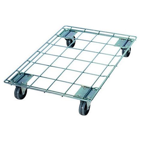 Matisère – Plateau roulant charge lourde 400kg – Structure anticorrosion – Roues nylon Ø100mm – 1925057644