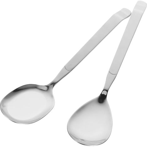 Ensemble de 2 ustensiles de cuisine en acier inoxydable (1/4)