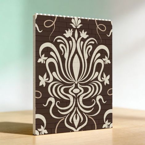 Cadre de couple créatif DIY en blocs de construction, cadeau d’anniversaire (1/5)