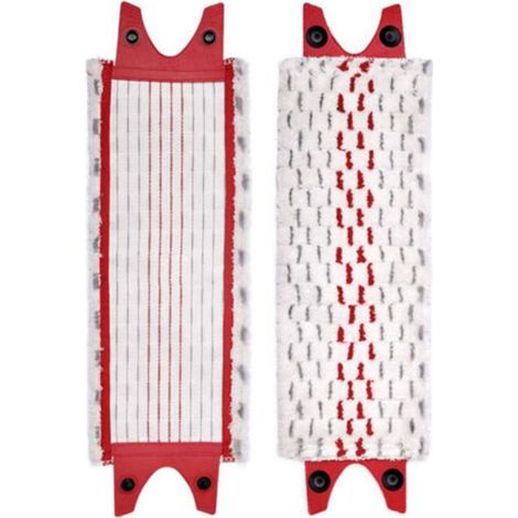 Ensemble d'accessoires en deux pièces pour remplacer la tête de balai annulaire et le chiffon de balai pour Vileda UltraMax UltraMaT. (1/4)