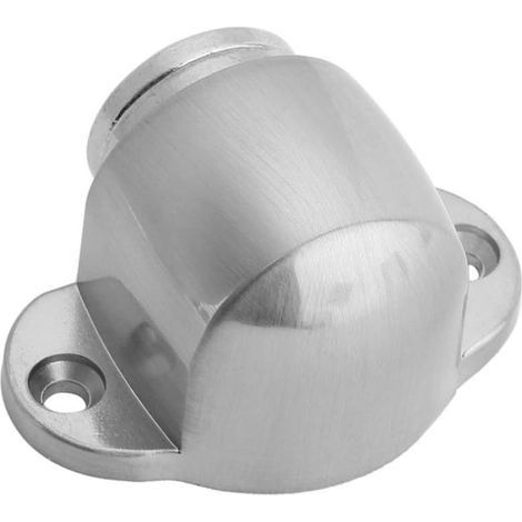 CSPARKV Acier inoxydable magnétique solide Butée de porte Ventouse Gate prenant en charge matériel puissant Mini butée de porte avec fixation à vis pour attraper, 1 pièce (1/5)