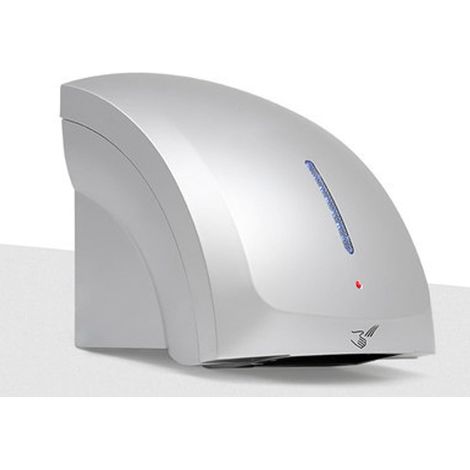 Électrique Sans Contact, Silencieux, Pour Salle De Bain, Usage Commercial, Domestique, Montage Mural, Idéal Pour Les Toilettes, Les Centres Commerciaux, Les Hôpitaux, Les Hôtels(Silver) (1/5)