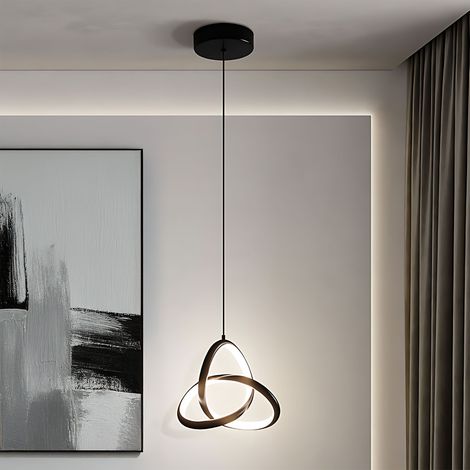 LÁMPARA COLGANTE TOOLIGHT APP1784-CP BLACK