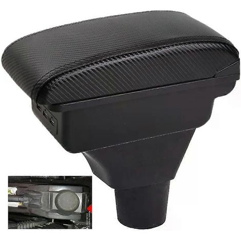 Appliquez un accoudoir de voiture Opel Meriva, des accessoires de rangement et un support de coude dédié pour le conducteur et les passagers. (1/5)