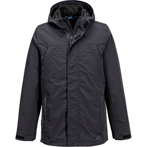 Parka 3-in-1 Kx3 – Größe XXXL – Schwarz – Portwest