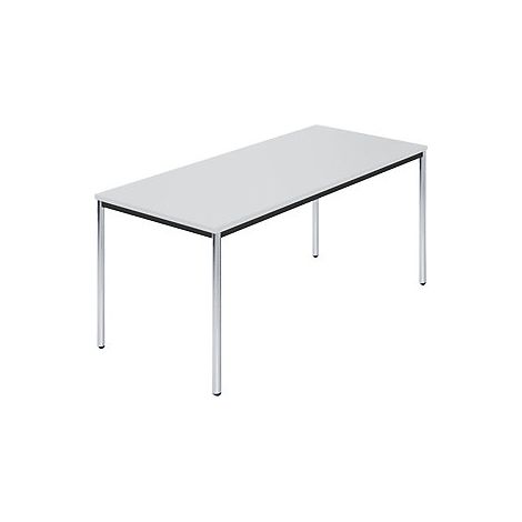 Mesa rectangular tubo redondo cromado A x P 1600 x 800 mm (1/4)