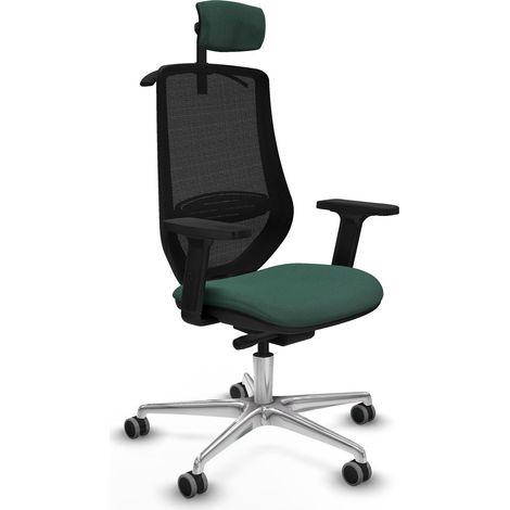 Piqueras-y-crespo Mardos Silla de oficina verde cómoda (1/3)