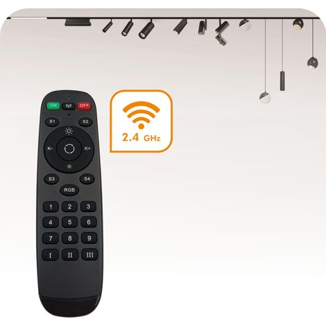 Telecomando per il sistema di illuminazione SMART TRACK a 2,4 GHz (1/3)