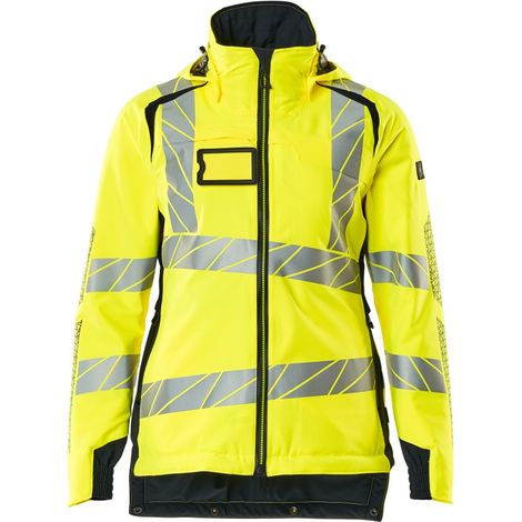Mascot Winterjacke CLIMASCOT®, Damen Winterjacke Gr. M, hi-vis gelb/schwarzblau (1/4)