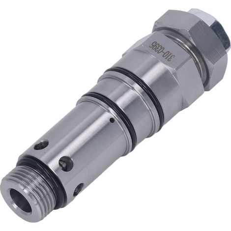 Soupape de décharge professionnelle CAT322C, clapet principal de trop-plein pour pelles, finisseurs et presses à injecter (1/5)