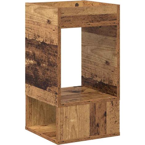 Maison Exclusive - Beistelltisch Altholz 30 x 30 x 56 cm Holzwerk