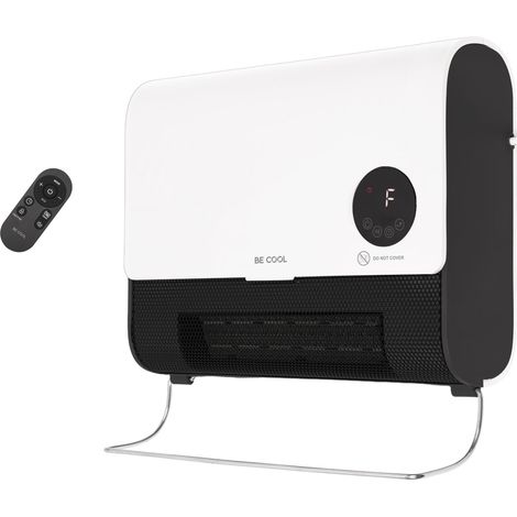 Radiateur soufflant mural 2000 W avec PTC, ECO, minuterie et (1/5)