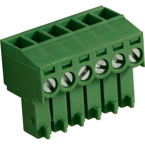 Bornier pour CI RS PRO 6 contacts 1 rangée(s) pas de 3.5mm