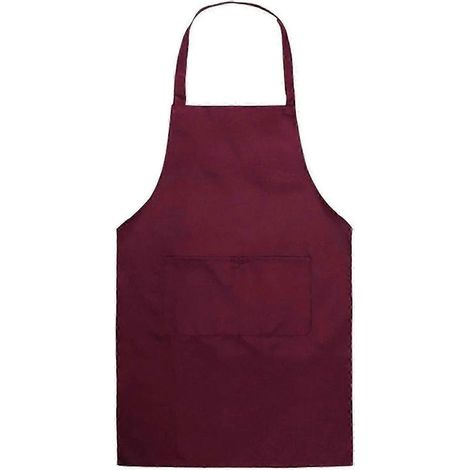 Tablier uni avec poches, kit de bavoir, bricolage, art, jamming (1/2)