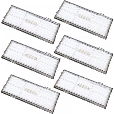 6 Stück Ersatzfilter kompatibel für Staubsauger, Zubehör-Set für Filterersatz (1/4)