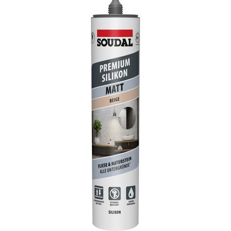 Soudal Silikon Premium beige matt 300 ml Dichtmaterialien