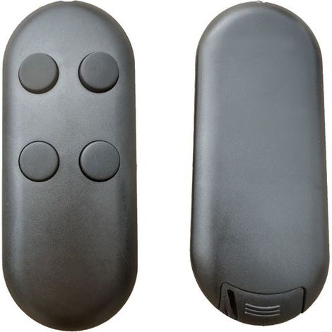 Telecomando a infrarossi a 4 pulsanti, adatto per lampade, ventilatori e piccoli elettrodomestici.