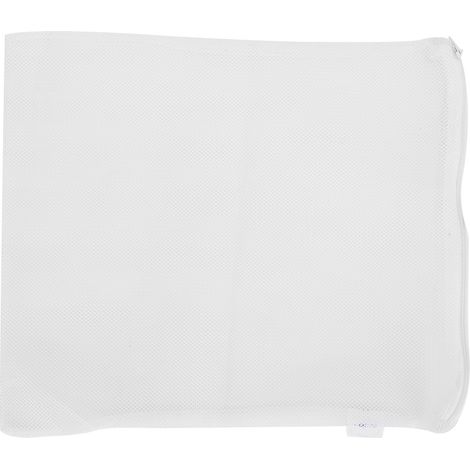 Bolsas reutilizables de poliéster para filtros de acuario con cremallera – 10 unidades, 32 x 27 cm, blancas (1/5)