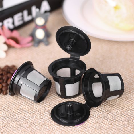 3er-Set wiederverwendbare Kaffeekapseln für Keurig 2.0 & 1.0 Kaffeemaschinen, nachfüllbare Kaffeefilter (1/5)