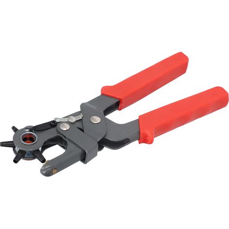Perceuse à courroie pour cuir et matériaux souples, mèche ergonomique pour travaux sur vinyle, bâche et tôle fine. (1/5)