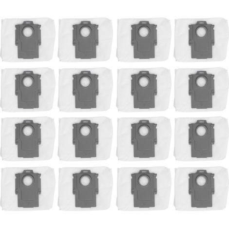 TONYSA Lot de 16 Sacs d'Aspirateur pour Roborock S8+, S8 Pro Ultra, S7 MaxV Ultra, Q7+, Q7 Max+, Q8 Max+, Q5 Pro+ - Kit d'Accessoires de Rechange (1/4)