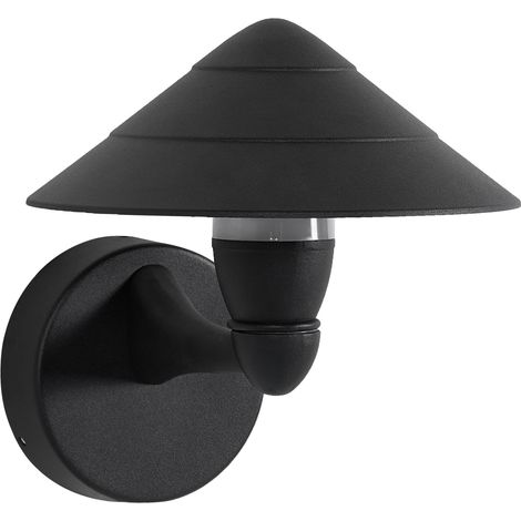 Lámpara LED para pared de exterior de metal aluminio estilo moderno negro Navea (1/5)