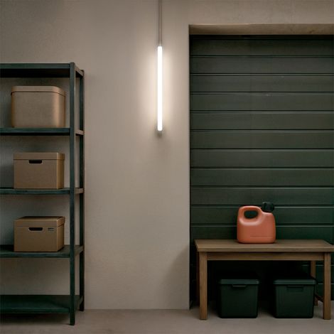 Barra Lineal LED 60cm 9W Batten Enlazable con Interruptor 4000K Blanco Neutro