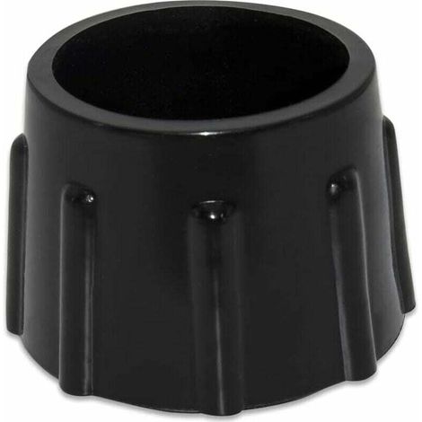 4er-Pack Gummi-Bodenschutzkappen, XU, synthetische, rutschfeste Oberfläche für runde Möbel, 35 mm Durchmesser, 3,5 cm, Schwarz - KZQ