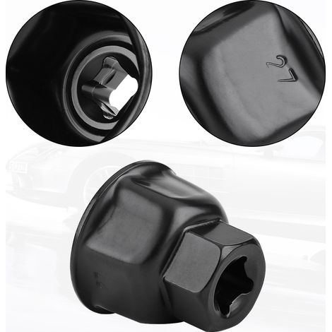 Clé à filtre à huile 27mm 3/8" douille emmanchement outil de retrait pour Mercedes-Benz (1/5)