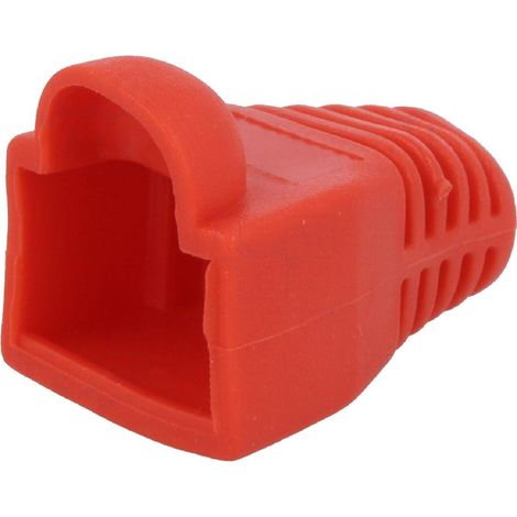 Isolation de prise RJ45 5.8mm - Rouge