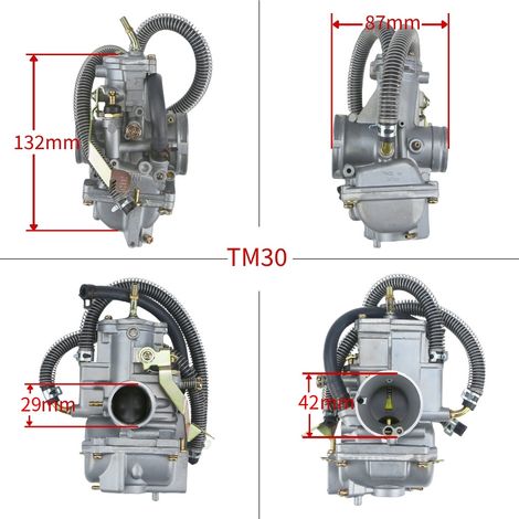 DT200 RZ350 TM30 30MM carburetor suitable for conversion to 180-300cc 2/4-stroke RZ250 (1/3)